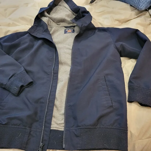 Place Youth Windbreaker Lined Hooded Jacket Youth XL - Picture 10 of 12